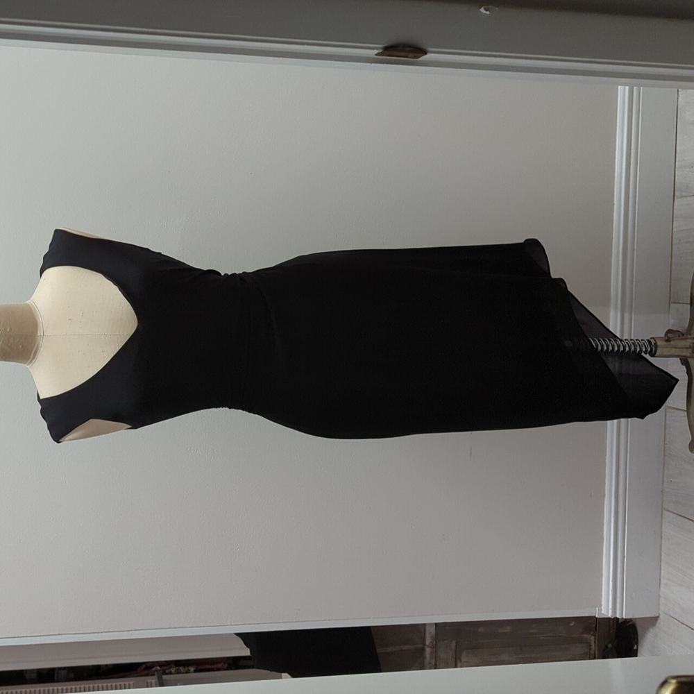 David Meister Size 6 Asymmetric dress.